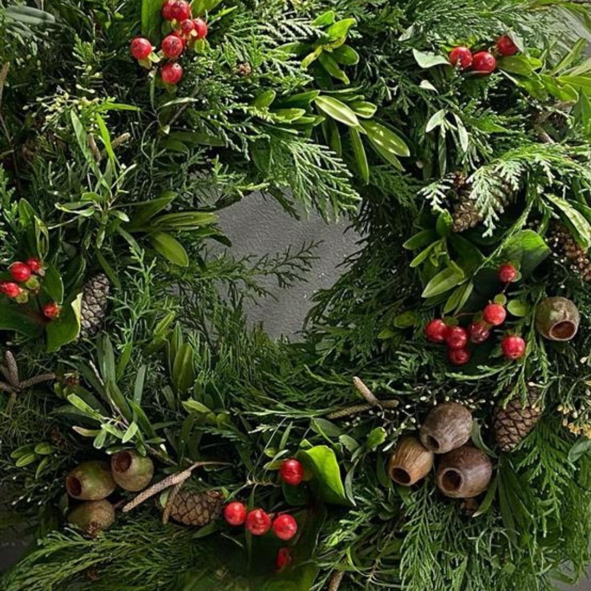 Make a Fresh Foliage Christmas Wreath ~ Workshop ~ Monday 21 December '26
