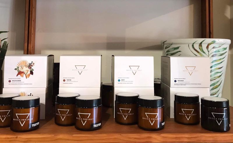 Becca Project - Coconut Soy Candles
