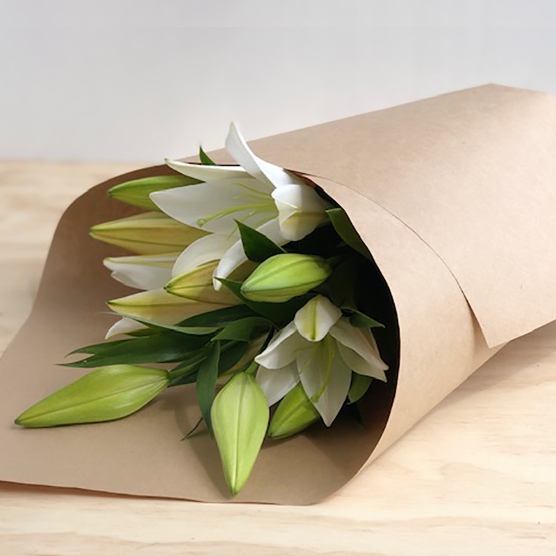 Rolled Wrapped Lilies